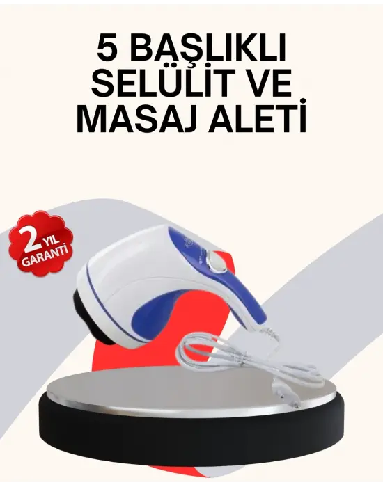 Taşınabilir Elektrikli Masaj Cihazı – Selülit Ve Yağ Karşıtı