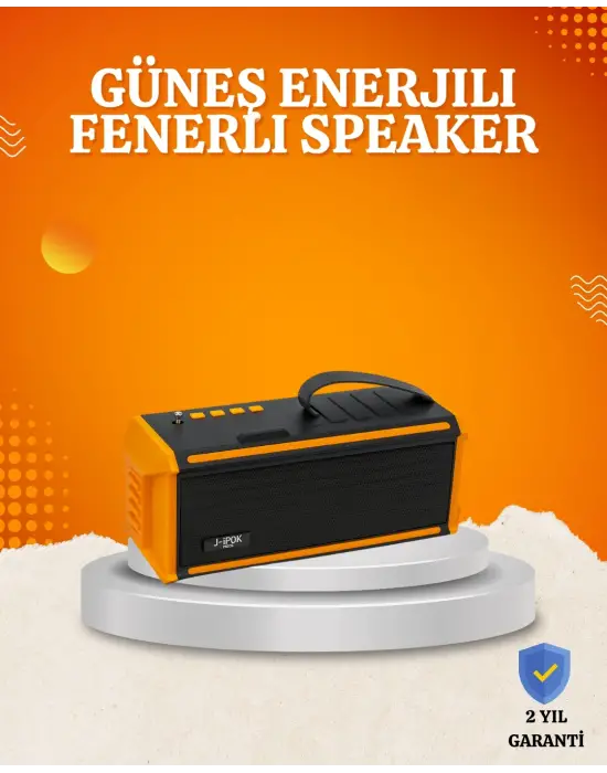 Taşınabilir J-ıpox P520 1200 Mah Bluetooth Hoparlör Mikrofonlu