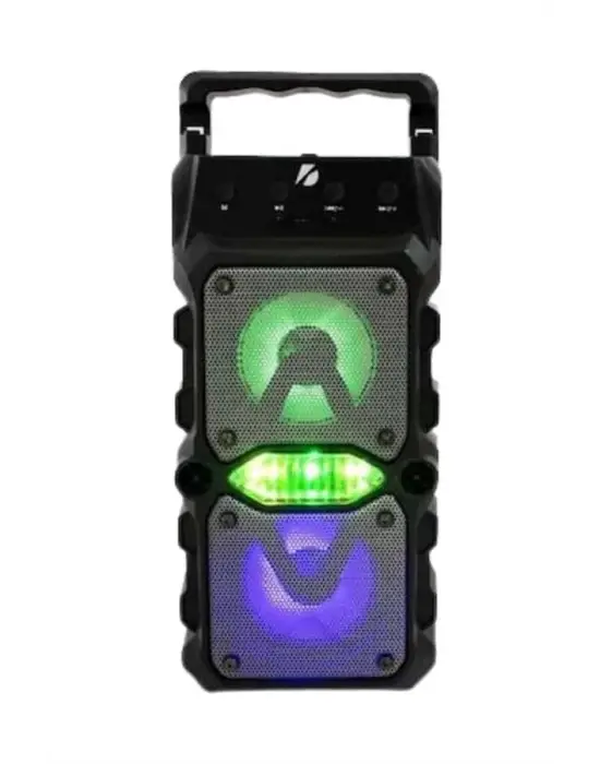 Taşınabilir Kablosuz Bluetooth Hoparlör Uzun Pil Ömrü Led Işıklı