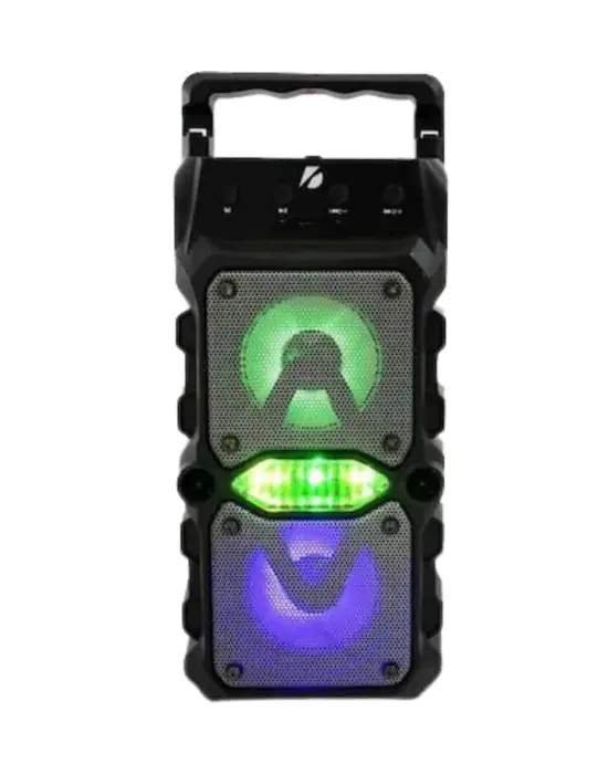 Taşınabilir Kablosuz Bluetooth Hoparlör Uzun Pil Ömrü Led Işıklı