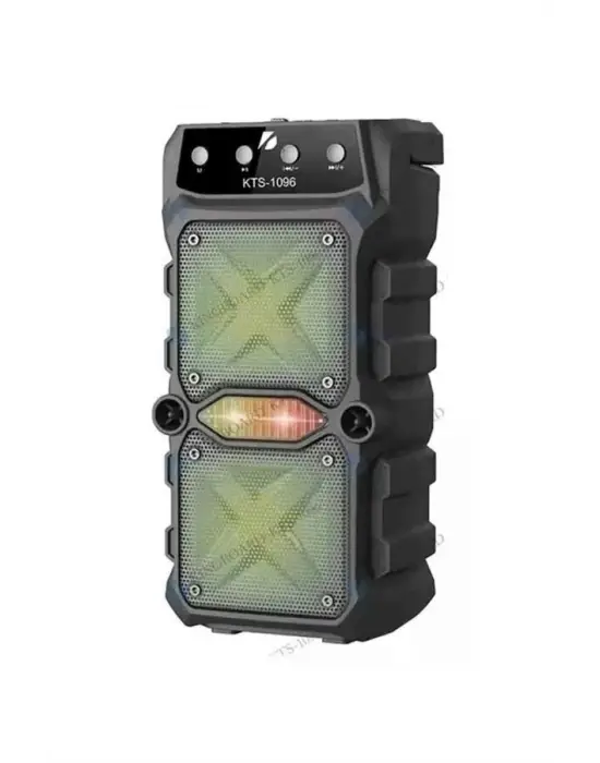 Taşınabilir Kablosuz Bluetooth Hoparlör Uzun Pil Ömrü Led Işıklı