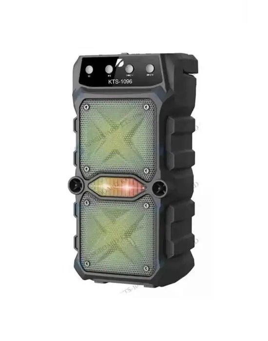 Taşınabilir Kablosuz Bluetooth Hoparlör Uzun Pil Ömrü Led Işıklı