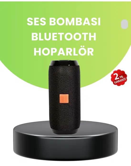 Taşınabilir Kablosuz Hoparlör 2 Woofer 2 Tweeter 12 Saat Oynatma