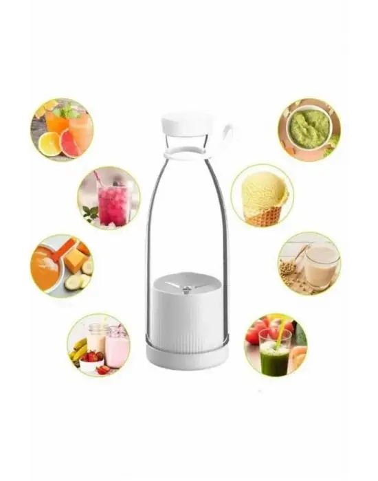 Taşınabilir Kablosuz Şarjlı Kişisel Smoothie El Blender Mini Meyve Sıkacağı