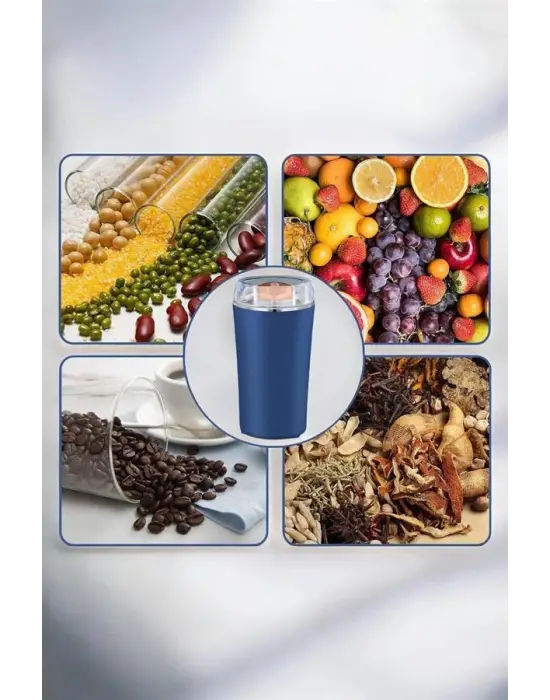 Taşınabilir Kahve & Baharat Öğütücü, Kolay Temizlenebilir Ve Uzun Ömürlü Paslanmaz Çelik