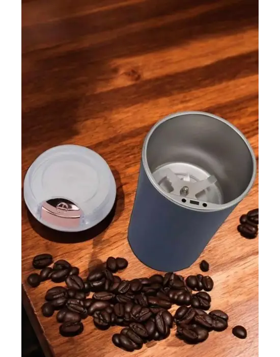 Taşınabilir Kahve & Baharat Öğütücü, Kolay Temizlenebilir Ve Uzun Ömürlü Paslanmaz Çelik