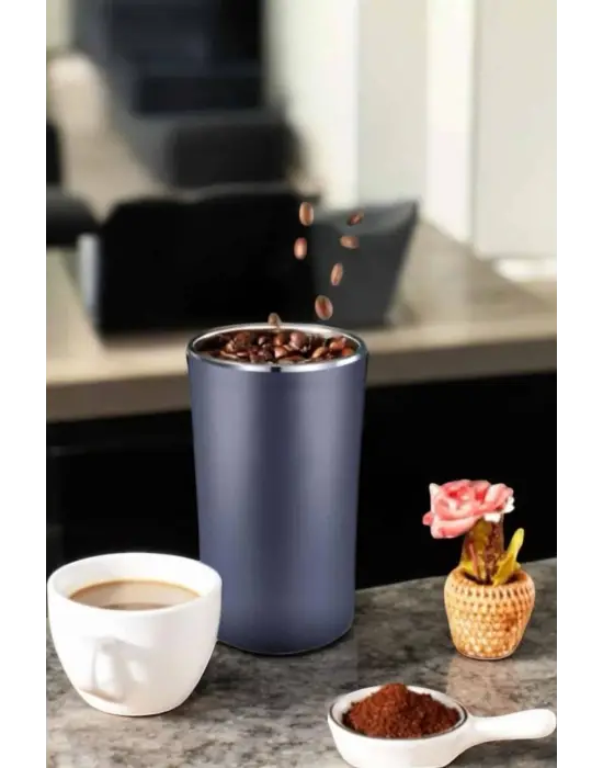 Taşınabilir Kahve & Baharat Öğütücü, Kolay Temizlenebilir Ve Uzun Ömürlü Paslanmaz Çelik