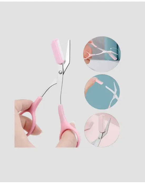 Taşınabilir Kaş Ve Kirpik Düzenleme Makası – Ergonomik Tasarım