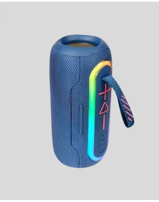 Taşınabilir Mini Bluetooth Hoparlör Güçlü Ses Ve Şık Kırmızı Tasarım