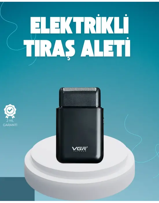 Taşınabilir Mini Elektrikli Tıraş Makinesi | Sessiz Ve Güçlü Motor