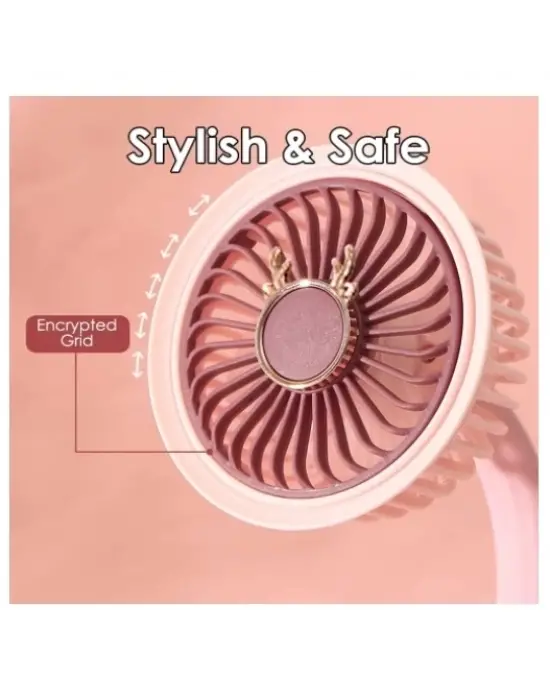 Taşınabilir Mini Klips Bebek Arabası Fanı, Fan Elektrikli Soğutma Hava Sirkülatöründe 360 Derece Dönebilen Klips