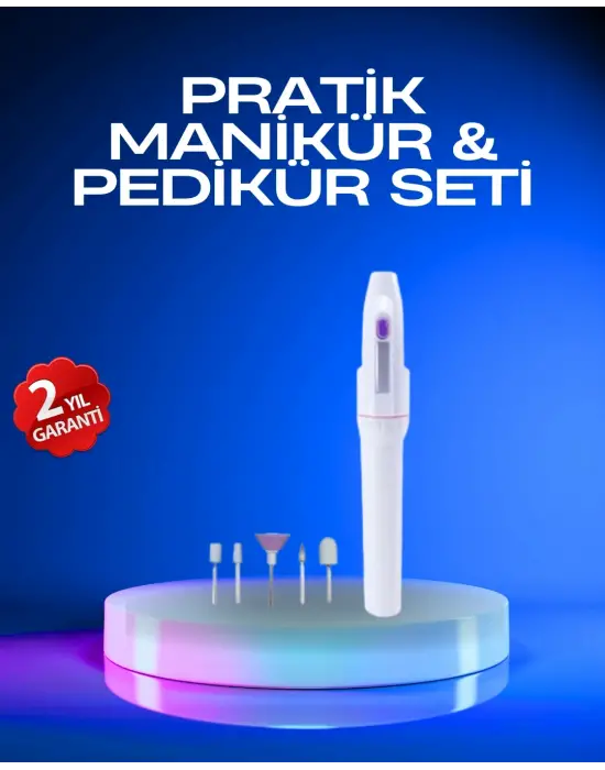 Taşınabilir Profesyonel Elektrikli Tırnak Matkap Seti – Sessiz, Güçlü Ve Dayanıklı