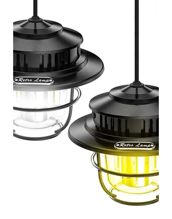 Omarı Su Geçirmez Taşınabilir Retro Led Kamp Feneri