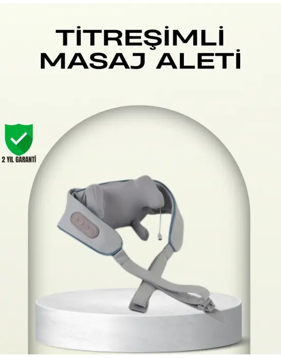 Taşınabilir Şarjlı Boyun Masaj Cihazı | Sessiz Ve Güçlü Motor