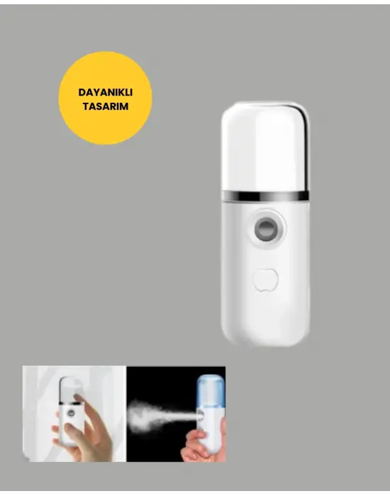Taşınabilir Şarjlı Buhar Nemlendirici – Kablosuz Akıllı Pro Teknolojili Mini Cilt Ve Ortam Nemlendirici