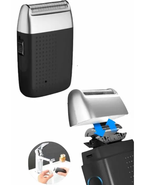 Taşınabilir Şarjlı Kablosuz Mini Tıraş Makinesi Sinek Kaydı Tıraş