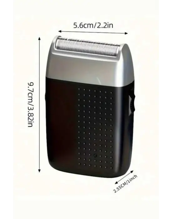 Taşınabilir Şarjlı Kablosuz Mini Tıraş Makinesi Sinek Kaydı Tıraş