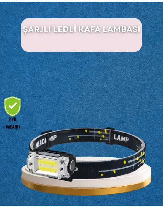 Taşınabilir Şarjlı Led Fener Xpe95lm Cob120lm Manyetik Gövde