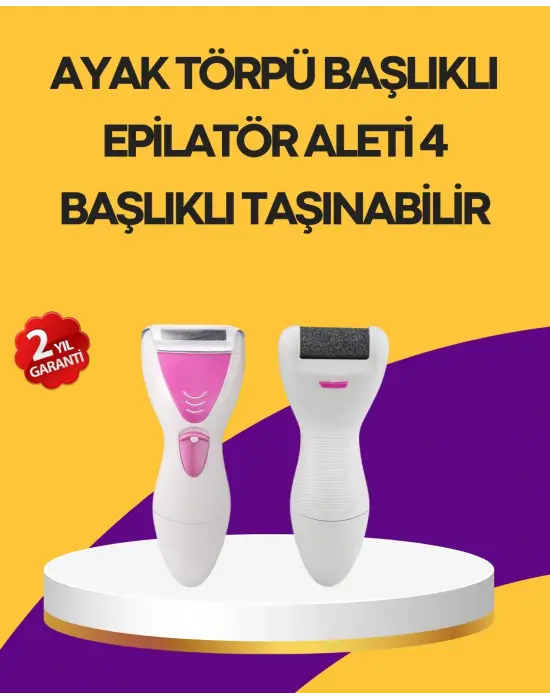 Taşınabilir Tıraşlı Epilasyon Makinesi