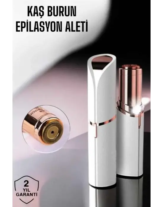 Taşınabilir Ve Şık Yüz Kaş Epilatörü Hassas Ciltlere Özel