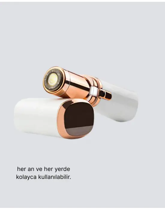 Taşınabilir Yüz Ve Kaş Epilatörü – Acısız Tüy Temizleme