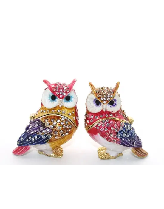 Taşlı 2li Baykuş Seti