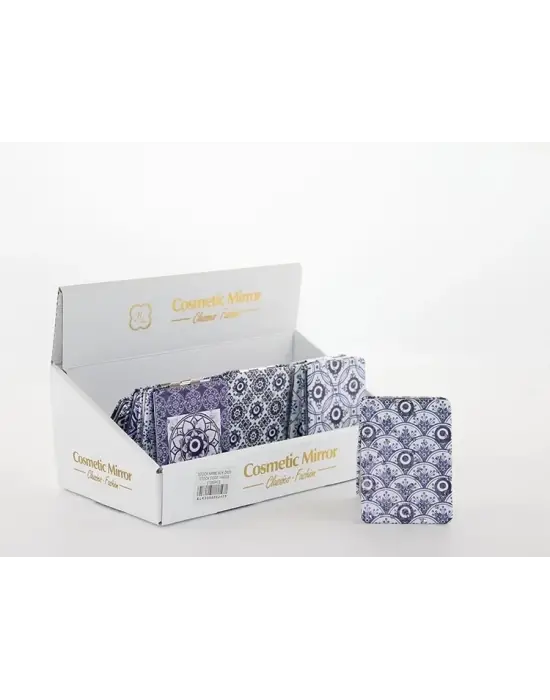 Taşlı Nazar Boncuklu El Aynası İnce Alk2499