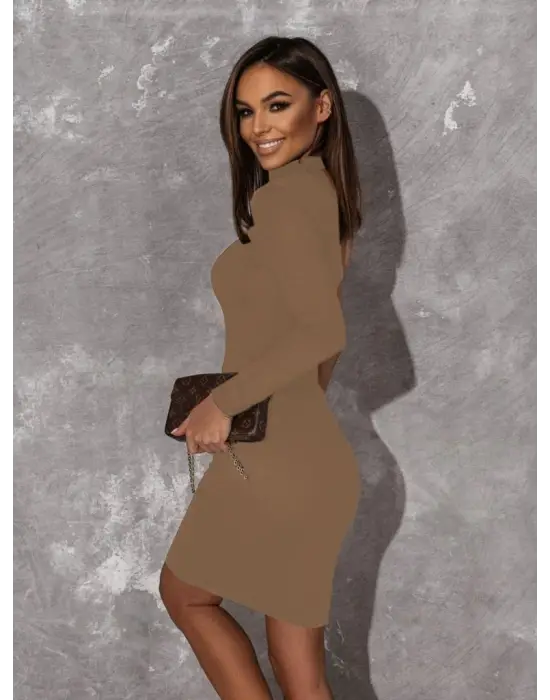 Omarı Kaşık Yakalı Kadın Yaz Elbisesi