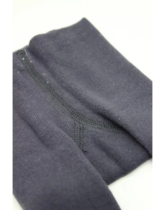 Tekli Kaymaz Mix Havlu Külotlu Çorap 50501 Antrasit