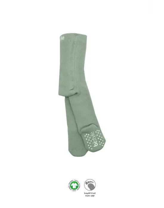 Tekli Kaymaz Mix Havlu Külotlu Çorap 50501 Nil