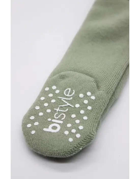 Tekli Kaymaz Mix Havlu Külotlu Çorap 50501 Nil