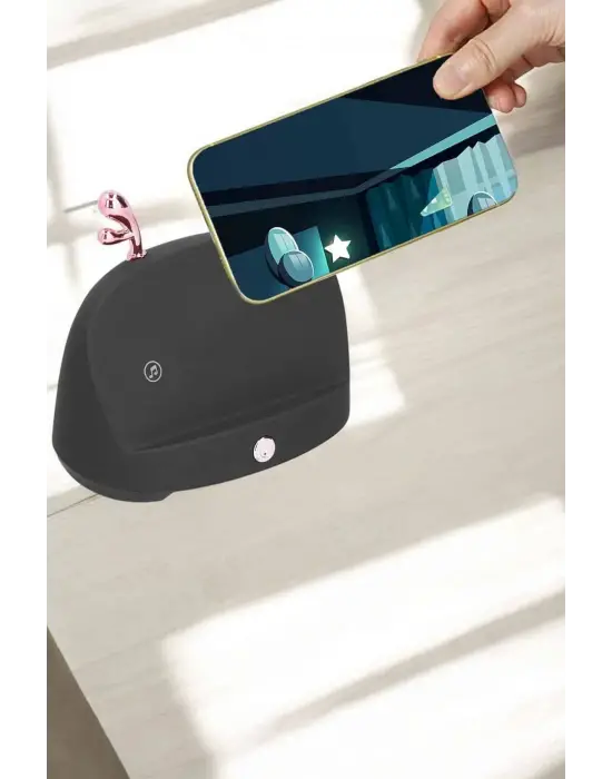 Telefon Tutuculu Akıllı Hoparlör Yüksek Ses Kaliteli Hoparlör