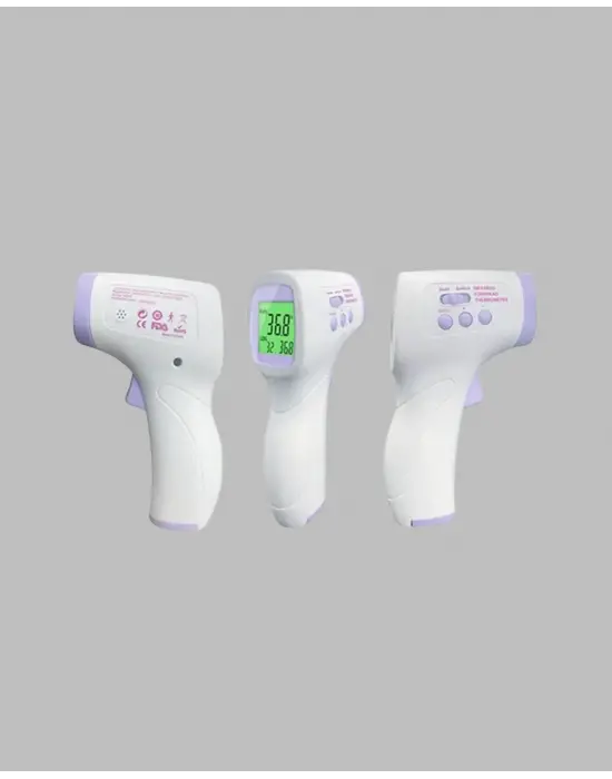 Temassız Dijital Ateş Ölçer Büyük Ekranlı Hızlı Okuma