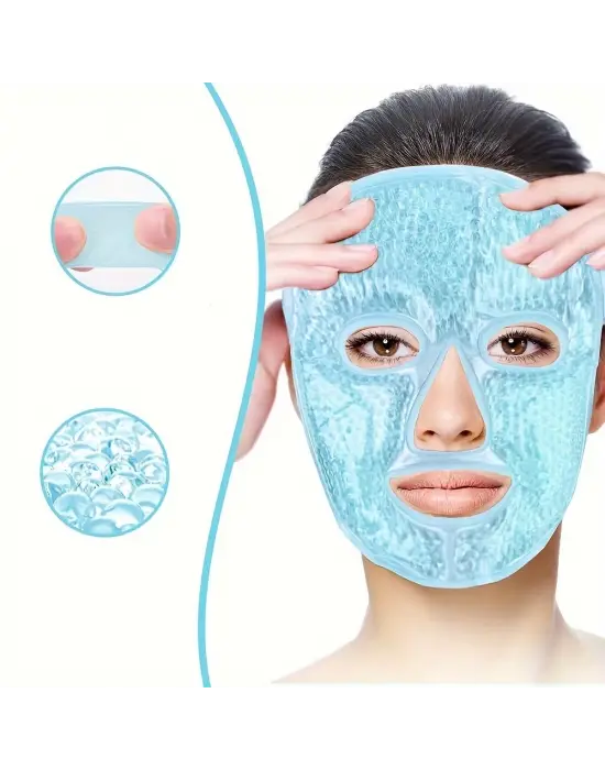 Omarı Yüz için Soğuk ve Sıcak Ayarlanabilir Terapi Jel Maskesi