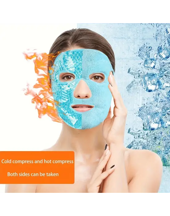 Omarı Yüz için Soğuk ve Sıcak Ayarlanabilir Terapi Jel Maskesi