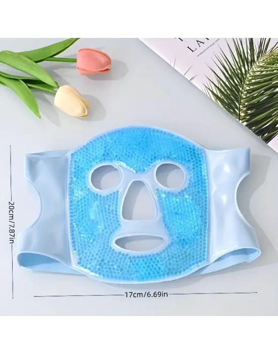 Omarı Yüz için Soğuk ve Sıcak Ayarlanabilir Terapi Jel Maskesi