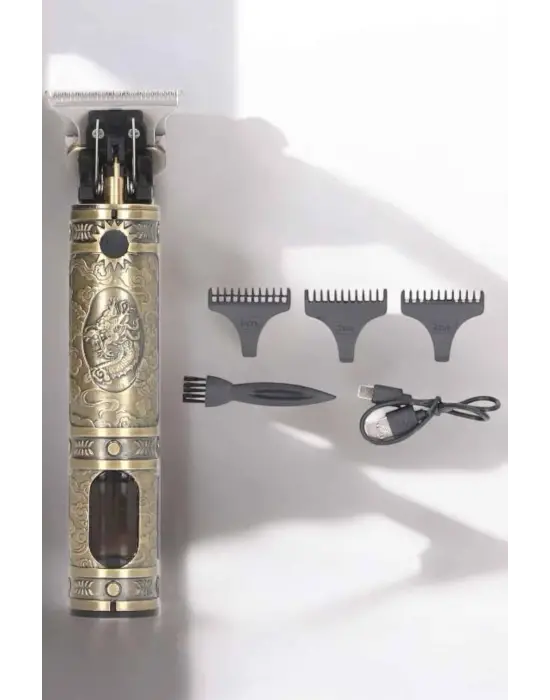 Tıraş Makinesi Çizik Tıraş Paslanmaz Çelik Uzun Ömürlü Şarjlı