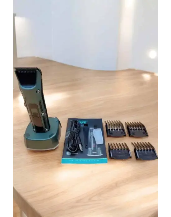 Tıraş Makinesi Dijital Göstergeli Turbo Motor Paslanmaz Çelik