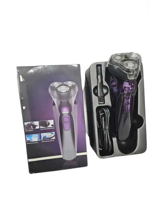 Tıraş Makinesi Hassas Ciltlere Özel Döner Başlıklı Pürüzsüz Görünüm