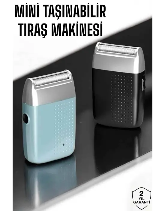 Tıraş Makinesi Islak Ve Kuru Kullanıma Uygun Kablosuz Taşınabilir