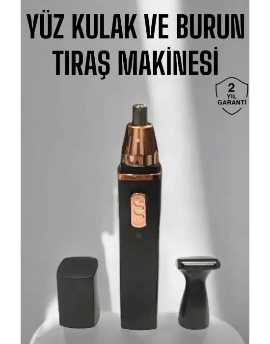 Tıraş Makinesi Kulak Burun Ve Yüz Temizleyici Şarjlı Mini