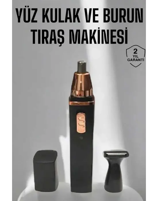Tıraş Makinesi Kulak Burun Ve Yüz Temizleyici Şarjlı Mini