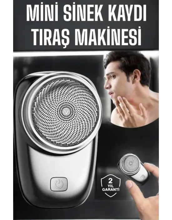 Tıraş Makinesi Mini Sıfır Sakal Yanak Tıraş Makinesi Usb Şarjlı
