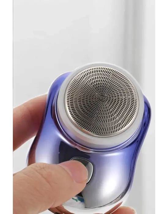 Tıraş Makinesi Mini Sıfır Sakal Yanak Tıraş Makinesi Usb Şarjlı