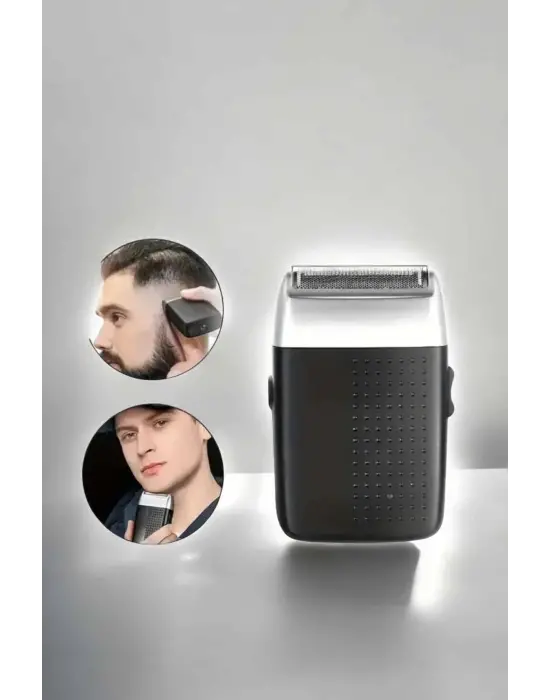 Tıraş Makinesi Mini Sinek Kaydı Şarjlı Taşınabilir Paslanmaz Çelik