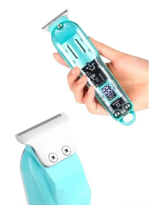 Tıraş Makinesi Renkli Dijital Göstergeli Epilasyon Öncesi Kısaltma Makinesi