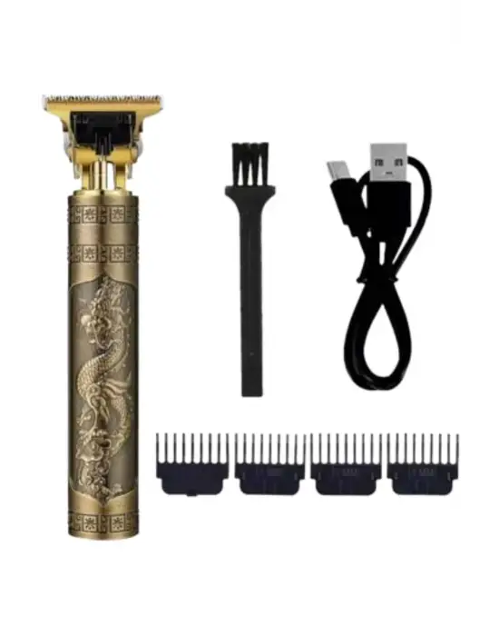 Tıraş Makinesi Şarjlı Çizik Tıraş Paslanmaz Çelik Bıçaklı 4 Taraklı