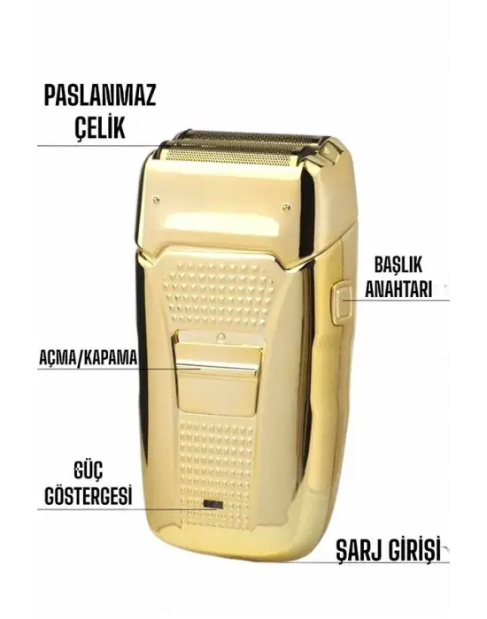 Tıraş Makinesi Sinek Kaydı Saç Sakal Ve Vücut Tıraşına Uygun