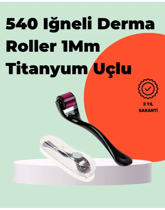 Titanyum İğneli Derma Roller – Evde Cilt Bakımı İçin Uygun