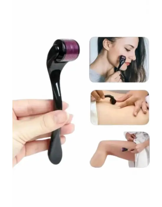 Titanyum Uçlu Derma Roller 540 İğneli 1 Mm Gözenek Azaltıcı Akne İzlerine Uygun